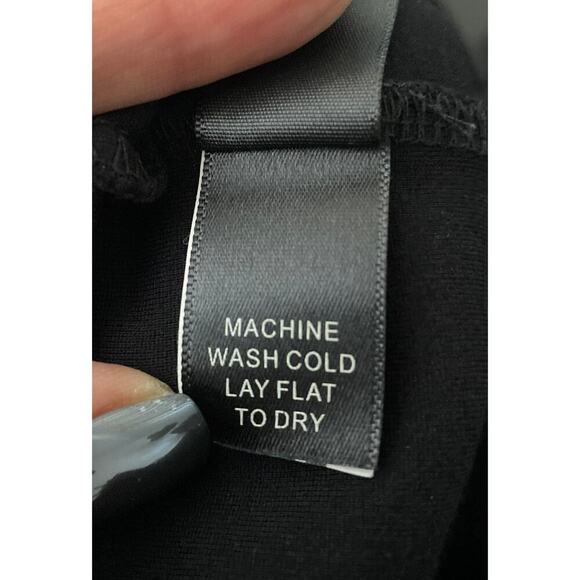 Betabrand Women's Classic Dress Pants Yoga Pants Black Skinny Pull Up Stretch - Picture 13 of 14